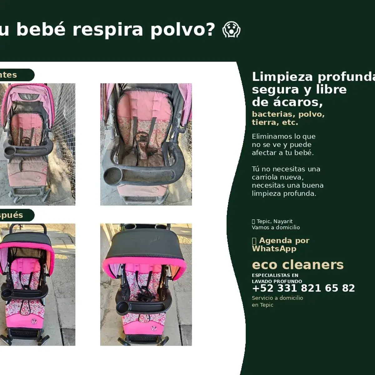 Trabajo 3 de Eco Cleaners Tepic en Tepic, Nayarit