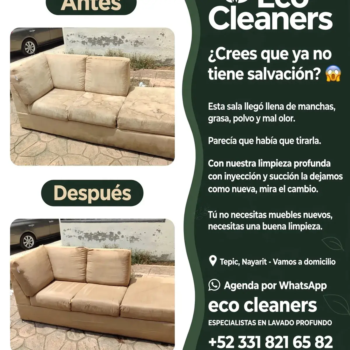 Trabajo 4 de Eco Cleaners Tepic en Tepic, Nayarit