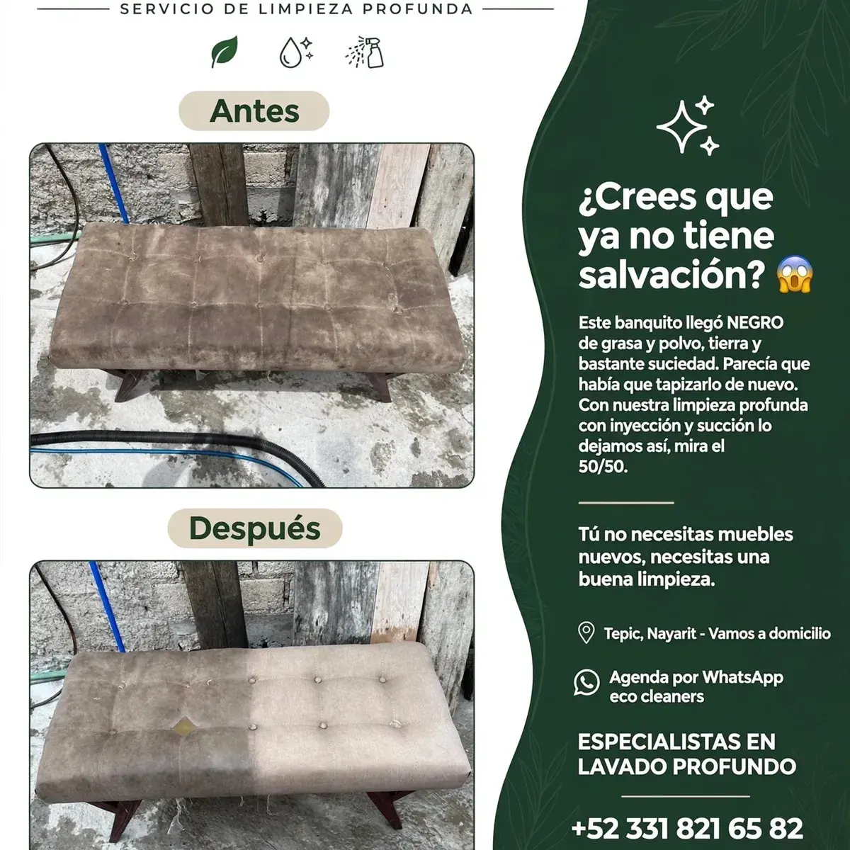 Trabajo 5 de Eco Cleaners Tepic en Tepic, Nayarit